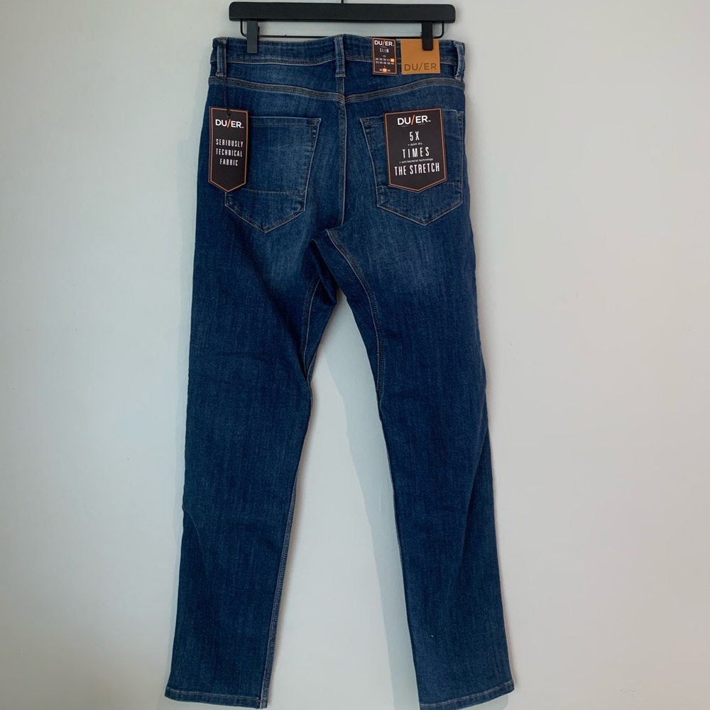 DUER Performance Denim Slim in Galactic Wash
